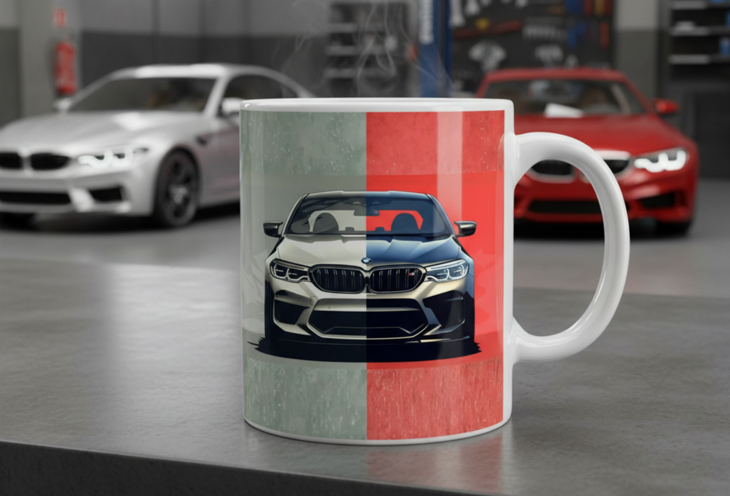 BMW M5 dual tone mug